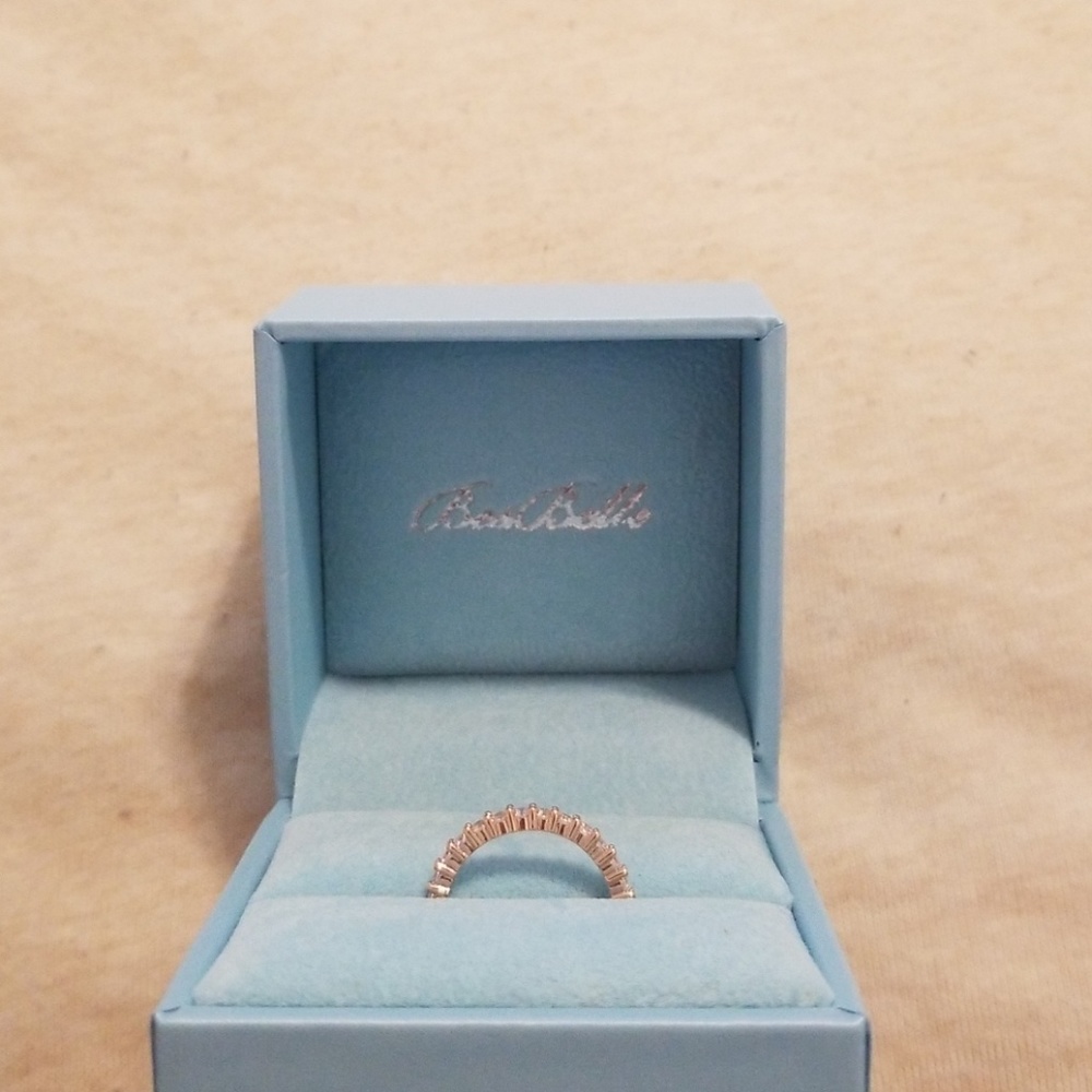 Rose Gold Eternity Band